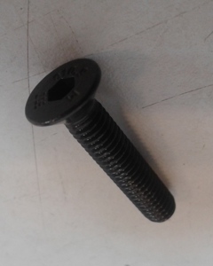 Hexagon socket countersunk head screw M6x30 DIN7991 steel